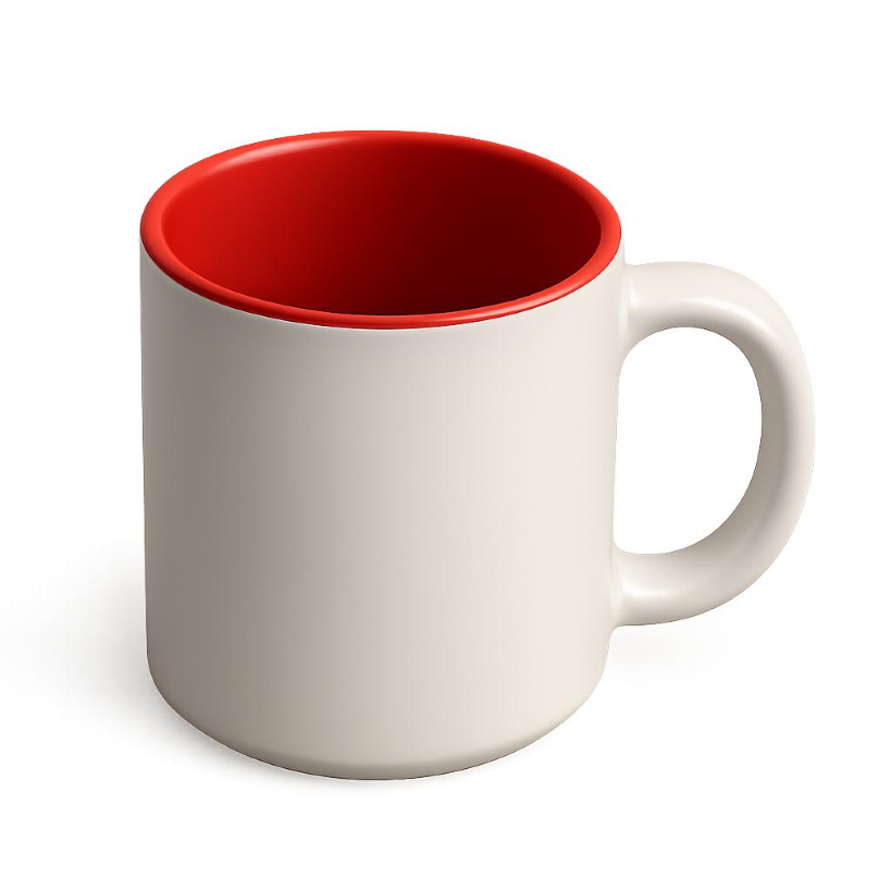 Hrnek keramický bílý 320mm